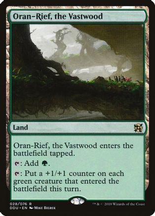 Oran-Rief, the Vastwood #28 Magic Duel Deck: Elves vs. Inventors