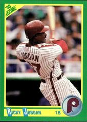 Ricky Jordan Baseball Cards 1990 Score Prices