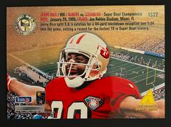 Back | Jerry Rice Football Cards 1995 Zenith Second Season
