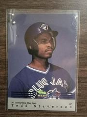 Todd Steverson Baseball Cards 1992 Classic Best Blue Bonus Prices