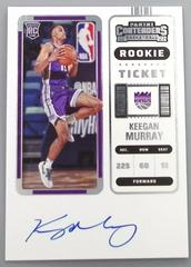 Keegan Murray [Autograph Ticket] #140 Basketball Cards 2022 Panini Contenders Prices