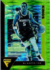 De'Aaron Fox [Pulsar Green] #151 Basketball Cards 2020 Panini Flux Prices