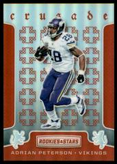 Adrian Peterson [Red] #42 Football Cards 2016 Panini Rookies & Stars Crusade Prices