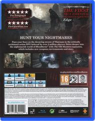 Back Cover (PAL) | Bloodborne [Game of the Year] PAL Playstation 4