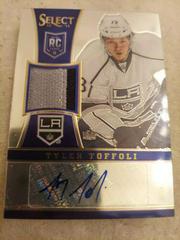 Tyler Toffoli [Jersey Autograph Prizm] Hockey Cards 2013 Panini Select Prices