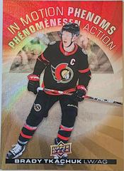 Brady Tkachuk Hockey Cards 2023 Upper Deck Tim Hortons In Motion Phenoms Prices