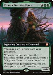 Titania, Nature's Force [Extended Art] #45 Magic Brother's War Commander Prices