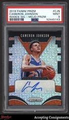 Cameron Johnson [Mojo Prizm] #CJN Basketball Cards 2019 Panini Prizm Rookie Signatures Prices
