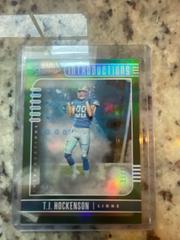 T.J. Hockenson [Spectrum Green] Football Cards 2019 Panini Absolute Introductions Prices