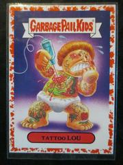 Tattoo LOU [Red] #3a Garbage Pail Kids American As Apple Pie Prices