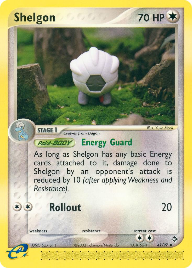 Shelgon #41 Pokemon Dragon