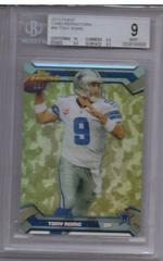 Tony Romo [Camo Refractor] #96 Football Cards 2013 Topps Finest Prices