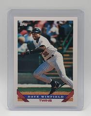 Dave Winfield #83T Baseball Cards 1993 Topps Traded Prices