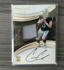 Connor Cook [Patch Autograph] #106 Football Cards 2016 Panini Immaculate Prices
