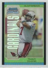 Timmy Chang [Green Refractor] #212 Football Cards 2005 Bowman Chrome Prices