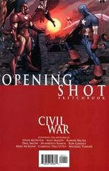 Civil War: Opening Shot Sketchbook #1 (2006) Comic Books Civil War Prices