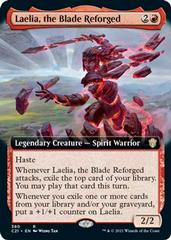 Laelia, the Blade Reforged [Extended Art] Magic Commander 2021 Prices