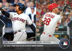 Jose Ramirez, Nolan Arenado #OS-27 Baseball Cards 2022 Topps Now Off Season Prices