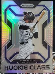 Ryan Vilade [Silver Prizm] #RC-3 Baseball Cards 2022 Panini Prizm Rookie Class Prices