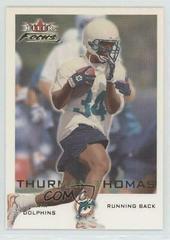 Thurman Thomas #18 Football Cards 2000 Fleer Focus Prices