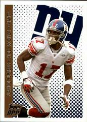 Plaxico Burress #1 Football Cards 2006 Topps Draft Picks & Prospects Prices