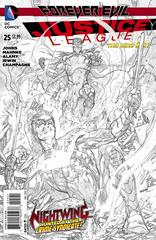 Justice League [Sketch Cover] #25 (2014) Comic Books Justice League Prices