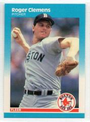 Roger Clemens #32 Baseball Cards 1987 Fleer Glossy Prices