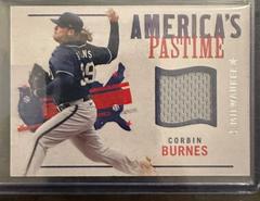 Corbin Burnes #APS-CB Baseball Cards 2022 Panini Chronicles America's Pastime Swatches Prices