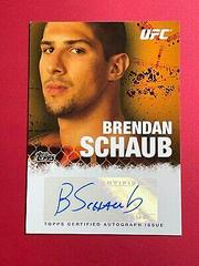 Brendan Schaub Ufc Cards 2010 Topps UFC Autographs Prices