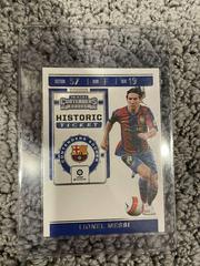 Lionel Messi Soccer Cards 2019 Panini Chronicles Contenders Historic Ticket Prices