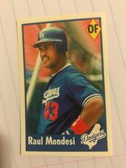 Raul Mondesi Baseball Cards 1995 Fleer Panini Stickers Prices