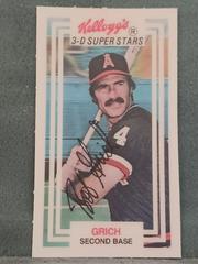 Bobby Grich #60 Baseball Cards 1983 Kellogg's Prices