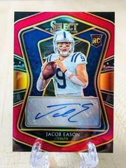 Jacob Eason [Red Prizm] Football Cards 2020 Panini Select Rookie Swatches Prices