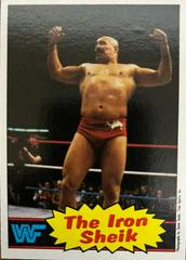The Iron Sheik Wrestling Cards 1985 Topps WWF Prices