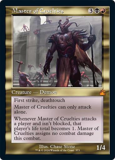 Master of Cruelties [Retro Frame] #373 Magic Ravnica Remastered