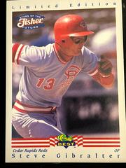 Steve Gibralter #47 Baseball Cards 1992 Classic Best Prices