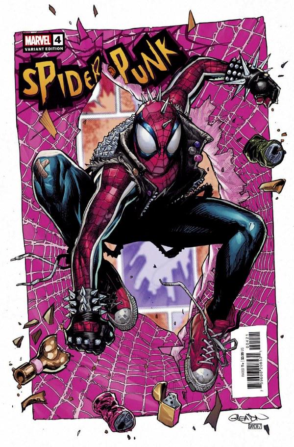 Spider-Punk: Arms Race [Gleason] #4 (2024) Comic Books Spider-Punk: Arms Race