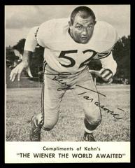 George Tarasovic Football Cards 1961 Kahn's Wieners Prices
