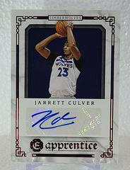 Jarrett Culver [Red] #APR-JCU Basketball Cards 2020 Panini Chronicles Apprentice Signatures Prices