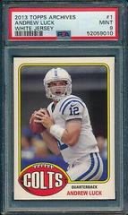 Andrew Luck [White Jersey] Football Cards 2013 Topps Archives Prices
