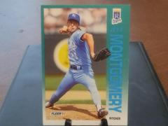 Jeff Montgomery #164 Baseball Cards 1992 Fleer Prices