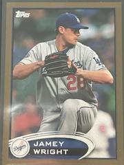 Jamey Wright [Base gold] #US324 Baseball Cards 2012 Topps Update Prices