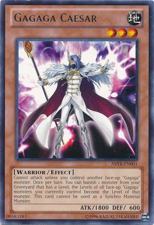 Gagaga Caesar ABYR-EN001 YuGiOh Abyss Rising