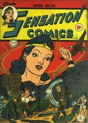Sensation Comics #16 (1943) Comic Books Sensation Comics Prices