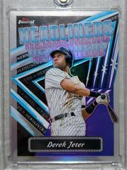 Derek Jeter FH-15 | Derek Jeter Baseball Cards 2023 Topps Finest Headliners
