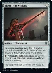 Bloodthirsty Blade #362 Magic New Capenna Commander Prices