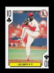 Lee Smith [10 of Clubs] Baseball Cards 1991 U.S. Playing Card All Stars Prices