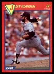 Jeff Reardon Baseball Cards 1989 Score Superstars Prices