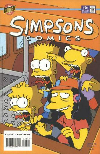 Simpsons Comics #26 (1996) Cover Art