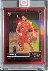 Isaiah Joe [Red] Basketball Cards 2020 Panini One and One Prices